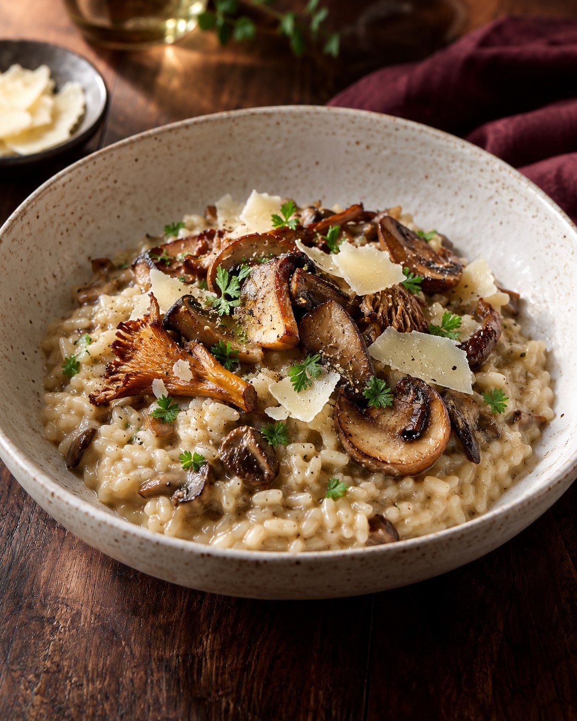 Risotto de setas